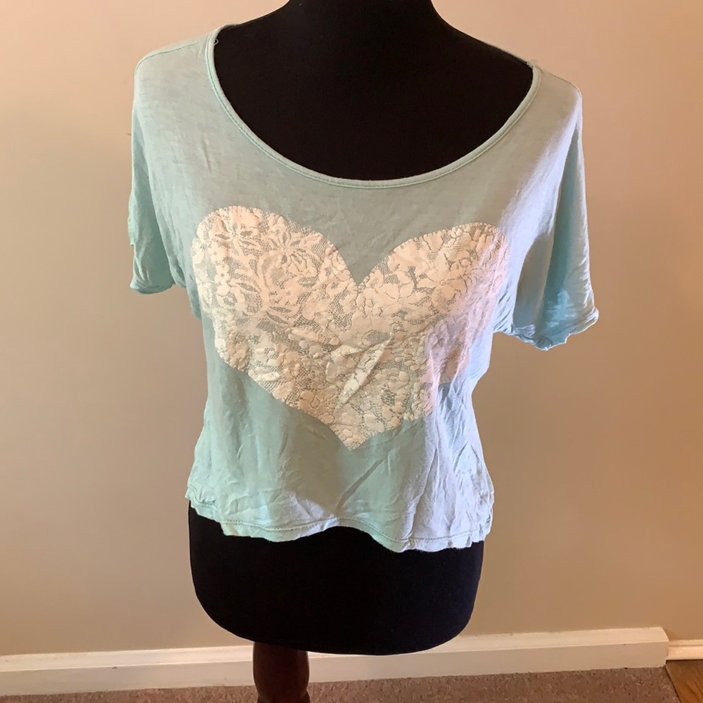 Wide Necked High Low Flowy Shirt